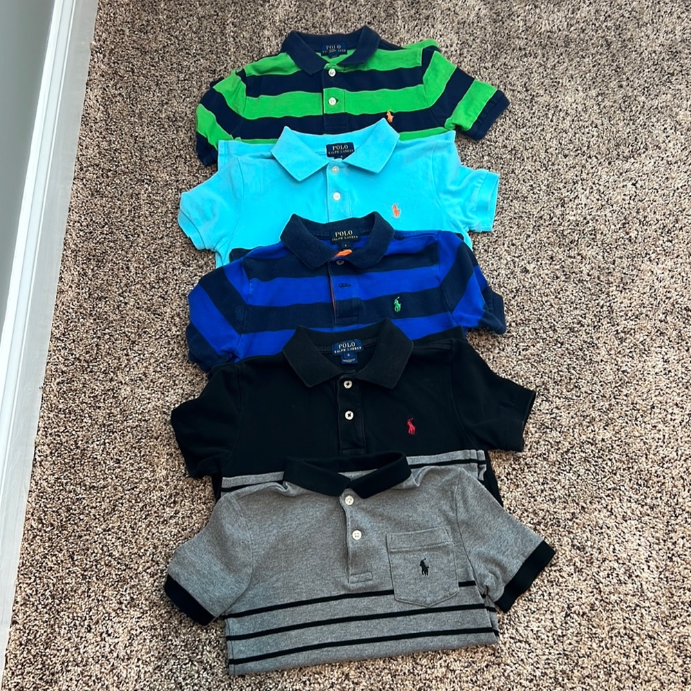 Boys,Polo Ralph Lauren shirts.Size 6.